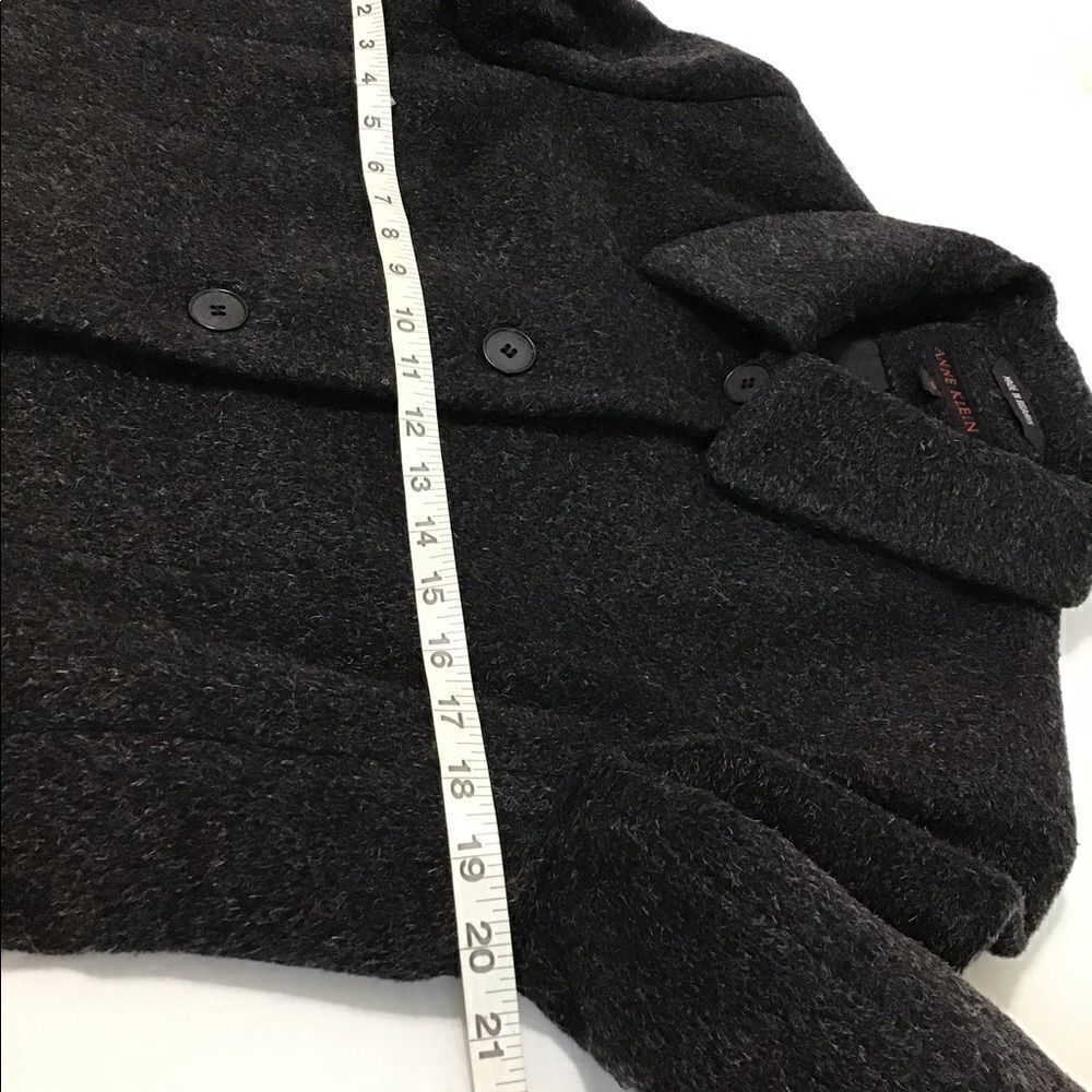 Anne Klein Single Breasted Wool/Mohair Walker Coat Good PreOwned Condition Sz 10 - Picture 13 of 15
